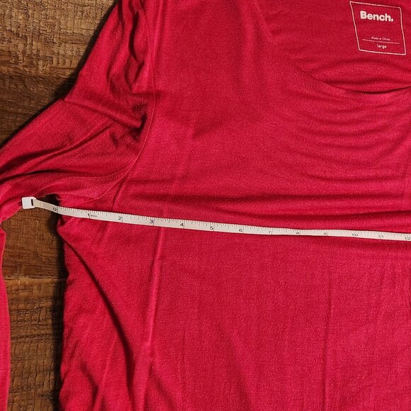 Bench Pink Women's Long sleeve Blouse Size Large - Picture 6 of 13